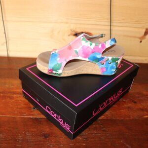 Corky's Colorful Platform Shoes